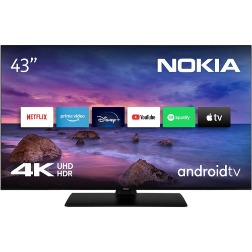Nokia - 43" (108 Cm) UHD Smart Android TV - TV 40'' à 43'' 4k uhd
