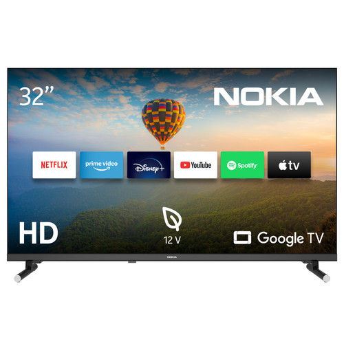Nokia - 32” (81 cm) HN32GE320C LED HD Google TV 12V Nokia  - TV 32'' et moins