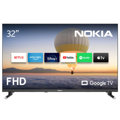 Nokia - 32” (81 cm) FN32GE320 LED FHD Google TV Nokia  - TV 32'' et moins