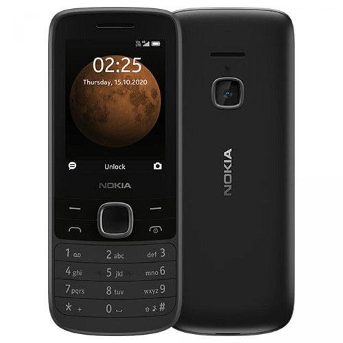 Nokia - 225 2020 4G Téléphone Portable 2.4" 128Mo Symbian 9.1 Dual SIM Noir - Nokia