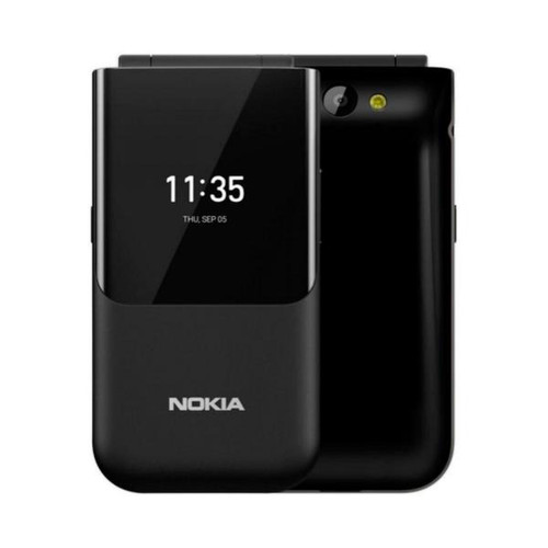 Nokia - Nokia 2720 Flip Negro Móvil Plegable 4g Dual Sim 2.8'' Qvga 4gb Wifi Gps Bluetooth Cámara 2mp - Montre et bracelet connectés Nokia
