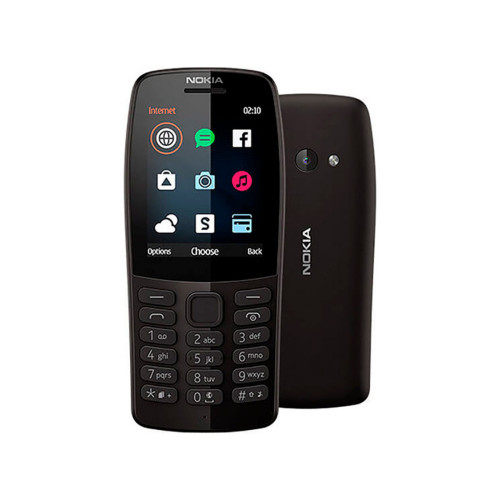 Nokia - Nokia 210 16Go Noir Dual SIM - Téléphone Portable Nokia