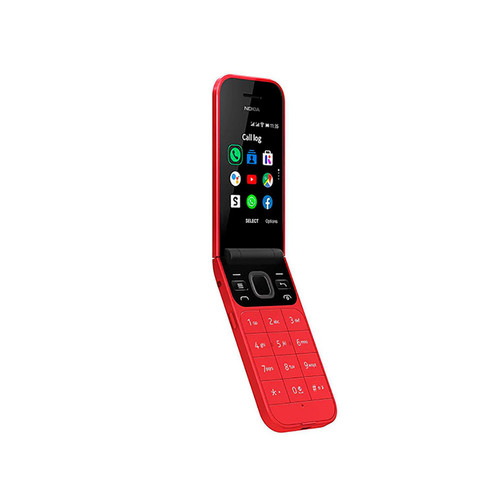 Nokia Nokia 2720 Flip 4G Rouge Dual SIM avec Google Assistant et bouton d'urgence