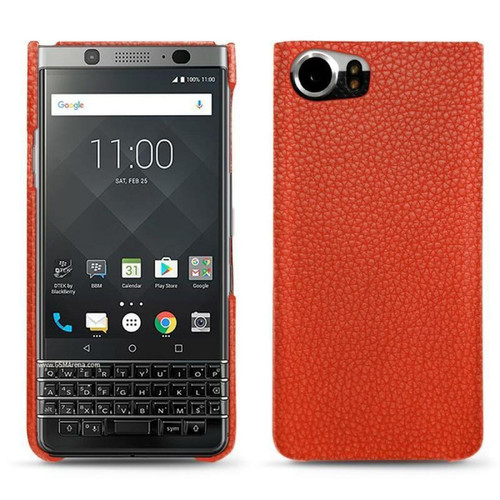 Noreve - Coque cuir Blackberry Keyone - Coque arrière - Papaye ( Pantone #b54317 ) - NOREVE Noreve  - Coque, étui smartphone