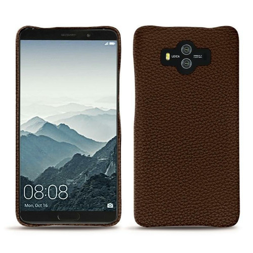 Noreve - Coque cuir Huawei Mate 10 - Coque arrière - Châtaigne ( Pantone #1b1107 ) - NOREVE Noreve  - Coques Smartphones Coque, étui smartphone