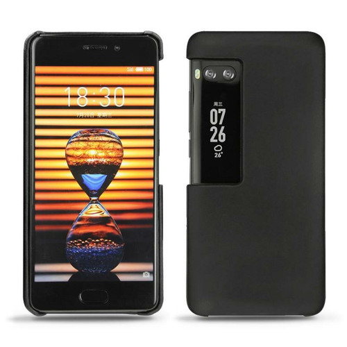 Noreve - Coque cuir Meizu Pro 7 Plus - Coque arrière - Noir ( Nappa / Black ) - NOREVE Noreve  - Coques Smartphones Coque, étui smartphone