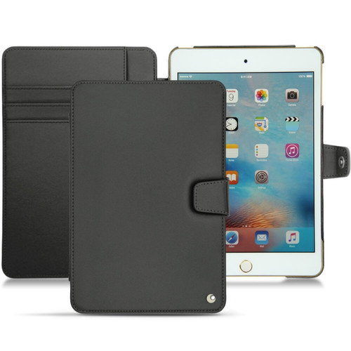 Noreve - Housse cuir Apple iPad mini 4 - Rabat portefeuille - Noir ( Nappa / Black ) - NOREVE Noreve  - Accessoire Tablette