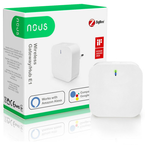Nous - NOUS-E1 - Box/Passerelle domotique Zigbee 3.0 compatible Tuya Smart Life Nous  - Box domotique et passerelle