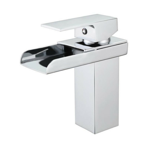 Robinet de lavabo Oceanic Mitigeur salle de bain - Pour vasque et lavabo - En cascade - En laiton