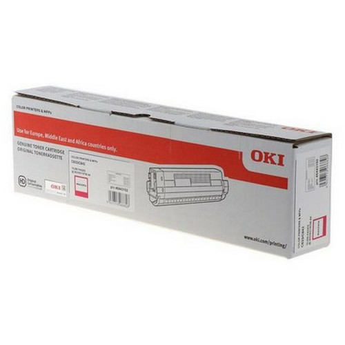 Oki - Oki OKI C833 Toner Magenta 46443102 Oki  - Toner