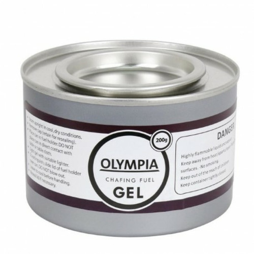 Chauffage à pétrole / gaz Olympia Gel Combustible pour Chaffing Dish 2h Lot de 12 Olympia