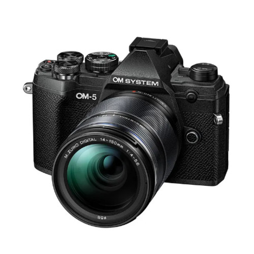 Olympus - OM System OM-5 Appareil photo sans miroir avec objectif 14-150 mm F/4-5.6 II (noir) Olympus - Location de Smartphone