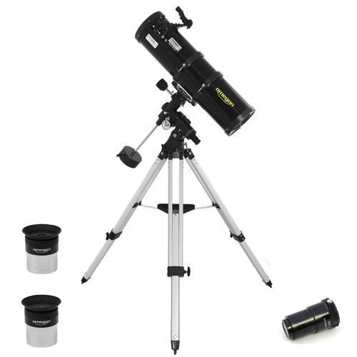 Omegon - Télescope Omegon 150/750 EQ4 + Monture Equatoriale Type D + Visée Polaire + Oculaires + Barlow - Autres Accessoires
