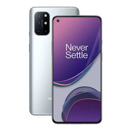 Oneplus - OnePlus 8T 5G 8Go/128Go Argent (Lunar Silver) Dual SIM - Smartphone Android Oneplus