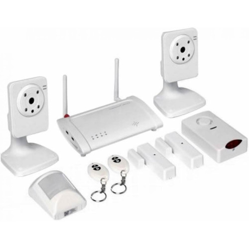 Op Link - Système Alarme et video Surveillance Wifi Maison Connecté PackOP Link 110764 - Alarme maison avec camera smartphone