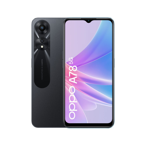 Oppo - OPPO A78 5G 16,7 cm (6.56') Double SIM Android 13 USB Type-C 8 Go 128 Go 5000 mAh Noir Oppo  - Smartphone Oppo