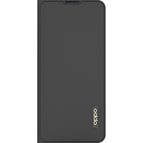 Oppo - Folio Flip Cover Noir pour Oppo Reno 6 Oppo - Accessoire Smartphone Oppo