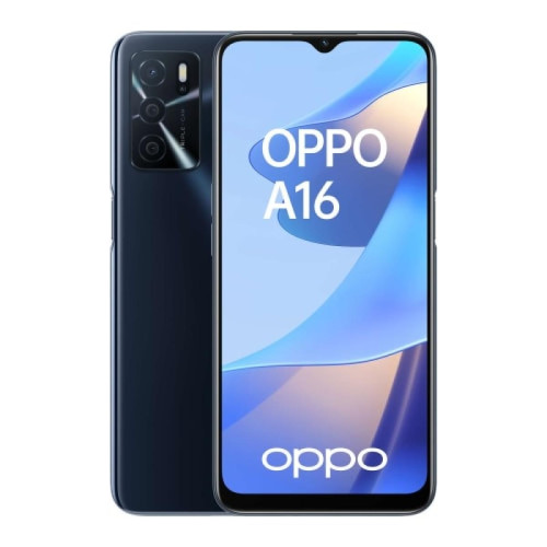 Oppo - A16 Smartphone 6.52" HD+ MediaTek Helio G35 3Go 32Go Android 11 Noir Oppo - Smartphone