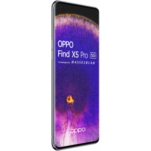 Oppo Find X5 Smartphone 6.55'' FHD Snapdragon 888 8Go 256Go Android 12 Blanc