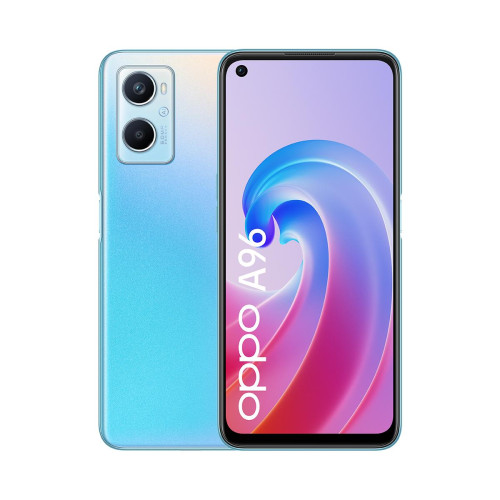 Smartphone Android Oppo OPPO A96 16,7 cm (6.59') Double SIM Android 11 4G USB Type-C 8 Go 128 Go 5000 mAh Bleu