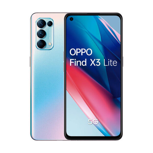 Oppo - Oppo Find X3 Lite 5G 8Go/128Go Argent (Galactic Silver) Dual SIM - Oppo