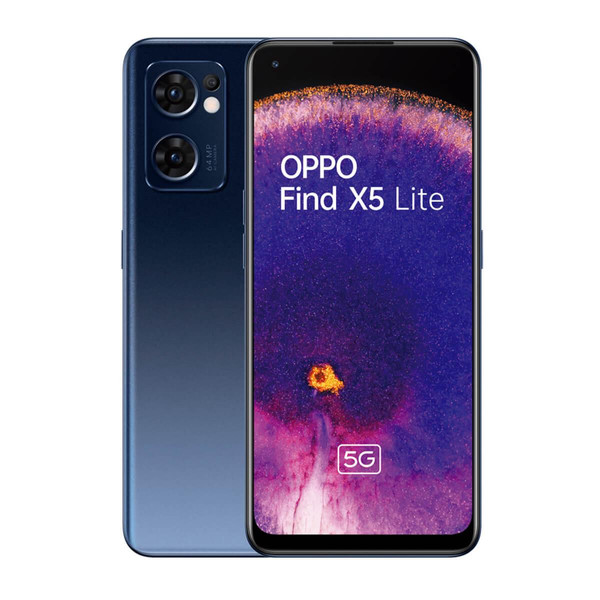 Smartphone Android Oppo OPPO Find X5 Lite 5G 8Go/256Go Noir (Starlight Black) Double SIM CPH2371