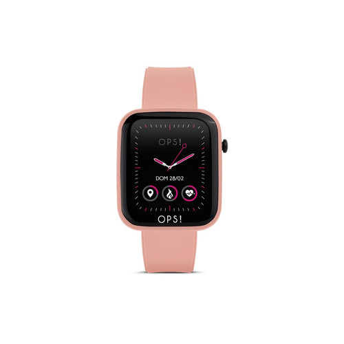 OPS! SMART WATCH -Montre connecté Femme OPS! SMART WATCH Active - OPSSW-03 Bracelet Silicone Rose OPS! SMART WATCH  - Montre et bracelet connectés