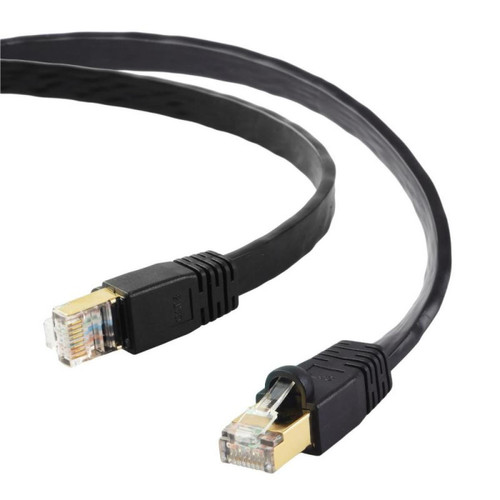 Optimum - Edimax EA8-010SFA câble de réseau Noir 1 m Cat8 U/FTP (STP) Optimum  - Optimum