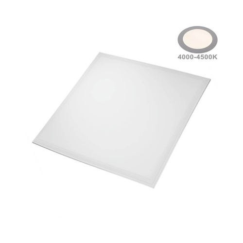 Optonica - Dalle LED 36W 210W 3600lm Carré Blanc 620mmx620mm - Blanc Naturel 4500K Optonica  - Spots LED
