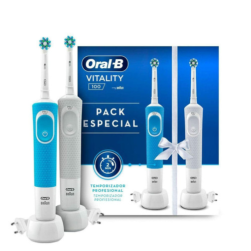 Oral-B - Brosse à dents électrique Oral-B Vitality D100 Cross Action Oral-B  - Soin du corps