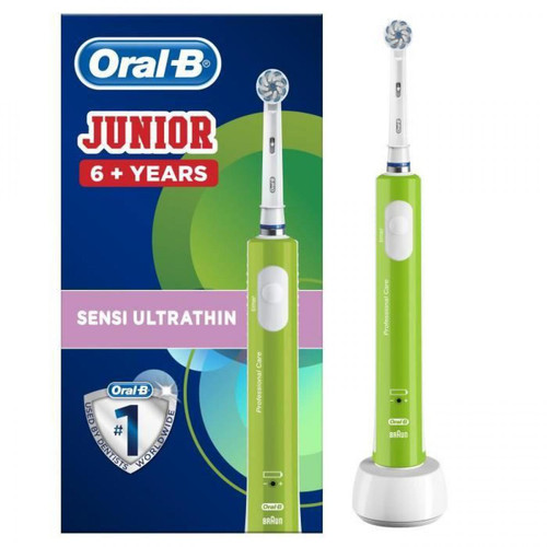 Brosse à dents électrique Oral-B Oral-B Junior 6+ Brosse a dents électrique rechargeable - Vert
