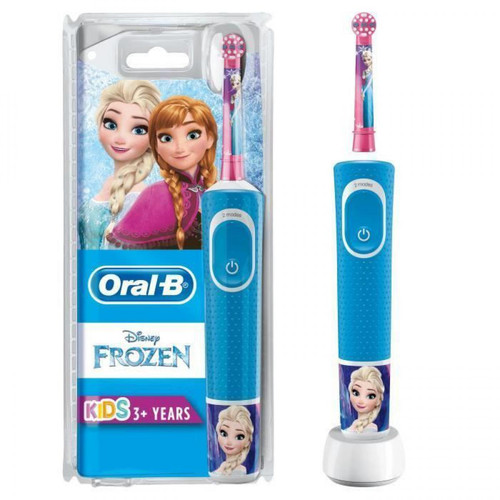 Oral-B - Oral-B Kids Brosse a Dents Électrique - La Reine Des Neiges - adaptée a partir de 3 ans, offre le nettoyage doux et efficace - Brosse à dents électrique