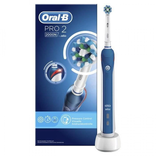 Oral-B - Oral-B PRO 2 2000N CrossAction Brosse a dents electrique par Braun - Brosse à dents électrique