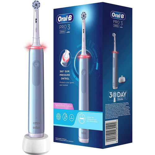 Oral-B - Oral-B PRO 3 3000 Sensitive Clean bleu Oral-B  - Oral-B