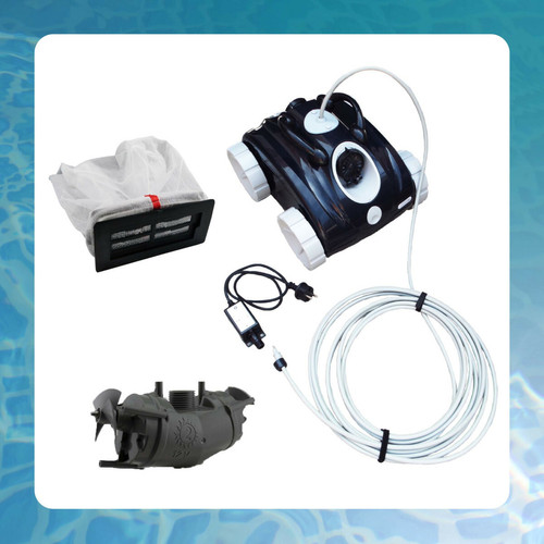 Robot de piscine Robot de piscine electrique - robot nettoyeur fond - autonome - compatible tout revêtement - 106490 - ORCA
