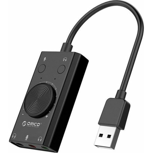 Orico - Orico Carte Son USB, contrôle du Volume Orico  - Hub USB et Lecteur de cartes