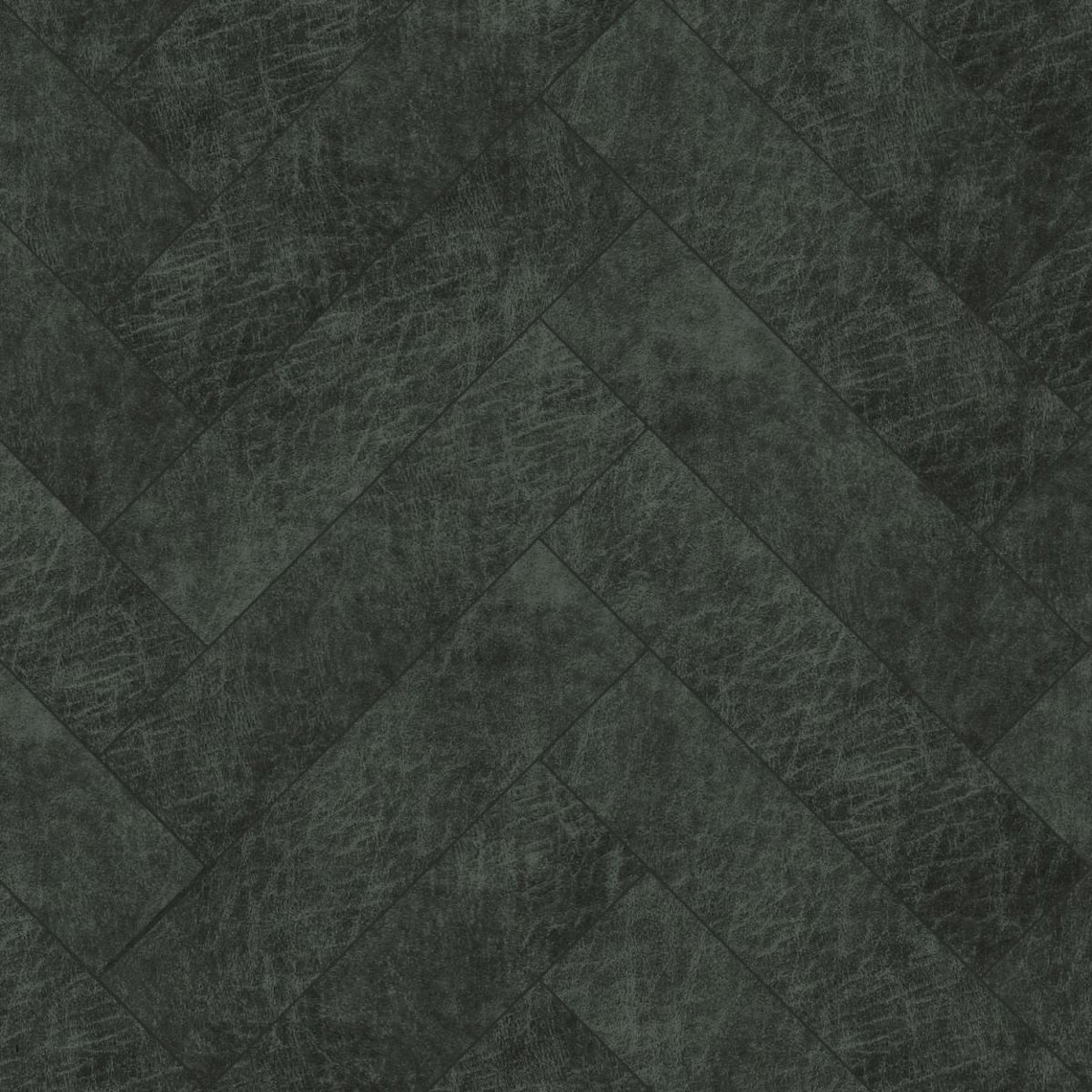 Origin Origin panneaux muraux éco-cuir adhésifs chevron gris charbon de bois - 357267 - 25 pan 40 x 10 cm