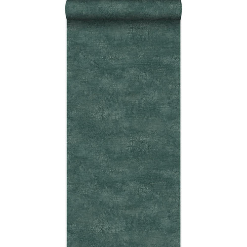 Origin - Origin papier peint imitation pierre vert émeraude - 347561 - 53 cm x 10.05 m - Papier peint