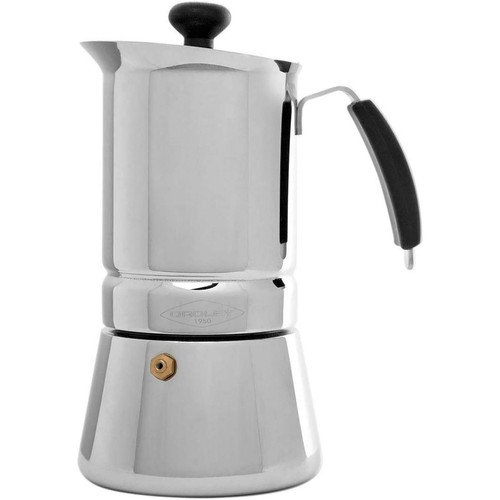 Oroley - Cafetière Italienne Induction 2 Tasses, Cafetière Expresso en INOX  Oroley ARGES Oroley  - Cafetiere 2 tasses