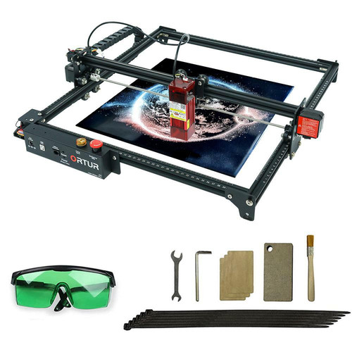 Ortur - Machine de gravure laser ORTUR LASER Master 2 Pro S2 LU2-4-SF 10,000mm/min 24V/2A Machine à graver DIY 400mmX400mm - Imprimante Laser