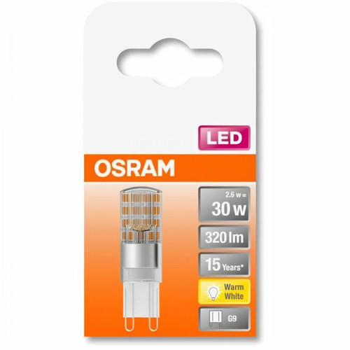 Osram - OSRAM Ampoule LED Capsule claire 2,6W=30 G9 chaud - Ampoule LED G9 Ampoules LED