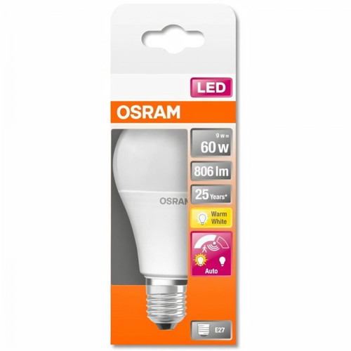 Osram - OSRAM Ampoule STAR+ LED Standard Motion sensor 9W=60 E27 Osram  - Ampoules LED Osram