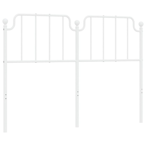 Maison Chic - Tête de lit moderne pour chambre - Décoration de lit métal blanc 150 cm -MN88483 Maison Chic  - Têtes de lit