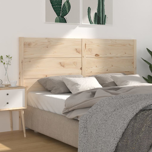 Maison Chic - Tête de lit scandinave pour lit adulte,Meuble de chambre 186x4x100 cm Bois massif de pin -MN66479 Maison Chic  - Literie