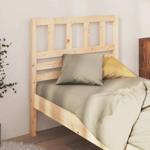 Maison Chic - Tête de lit scandinave pour lit adulte,Meuble de chambre 81x4x100 cm Bois massif de pin -MN13331 Maison Chic  - Literie