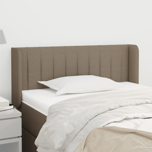 Maison Chic - Tête de lit scandinave avec oreilles,meuble de chambre Taupe 83x16x78/88 cm Tissu -MN42293 Maison Chic  - Maison Gris