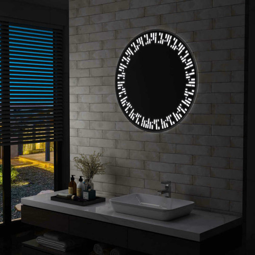 Maison Chic - Miroir à LED,Miroir Lumineux LED pour salle de bain 80 cm -MN76412 Maison Chic  - Miroir lumineux salle bains