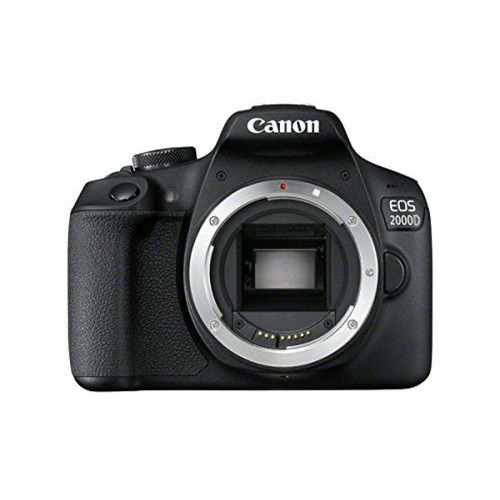 Canon - Canon EOS 2000D - Appareil photo numérique - Reflex - 24.1 MP - APS-C - 1080p / 30 pi/s - corps uniquement - Wi-Fi, NFC Canon  - Canon