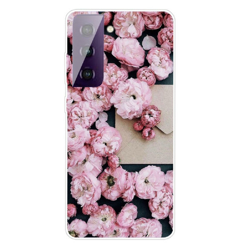 Other - Coque en TPU exécution d'impression de modèle fleurs roses pour votre Samsung Galaxy S30 Other  - Coques Smartphones Coque, étui smartphone