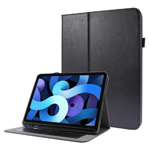 Housse, étui tablette Other Etui en PU conception à deux volets de texture de cheval fou noir pour votre Apple iPad Air (2020)/iPad Pro 11 pouces (2020)